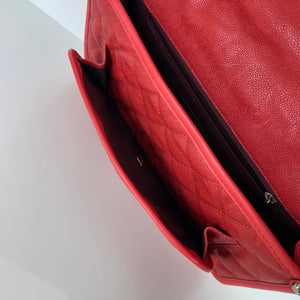 French Riviera Flap Caviar Red SHW