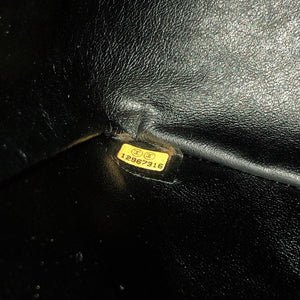 Single Flap Classic Jumbo in Black Caviar with SHW