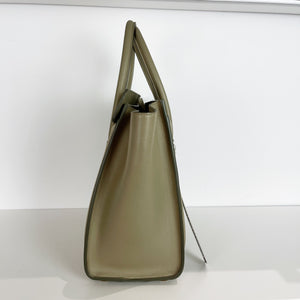 Micro Luggage Smooth Calfskin Beige