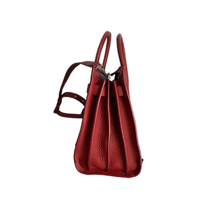 Sac De Jour Baby Pebbled Red SHW
