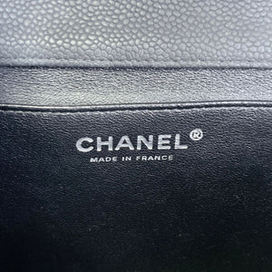 Timeless Clutch in Caviar Leather Black SHW