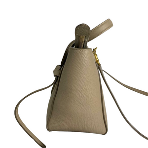 Nano Belt Bag Beige GHW