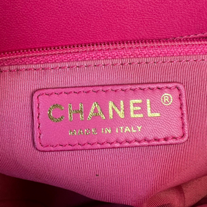 Mademoiselle Chic Mini Pink Lambskin GHW