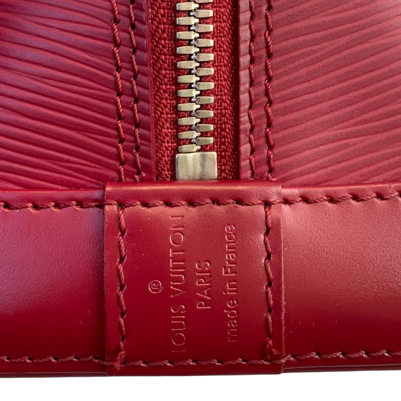 Louis Vuitton Vintage Alma Handbag Epi Leather PM Red 2350103