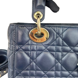 ABC Small Lady Dior Blue GHW