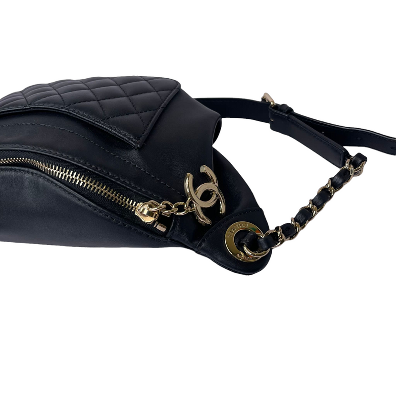 Belt Bag Calfskin Black LGHW