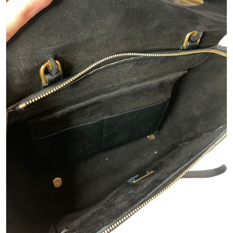 Mini Belt Bag Black GHW