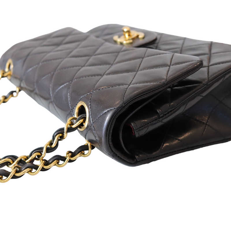 Chanel Classic Bag in Navy and Black (2015/16) — singulié