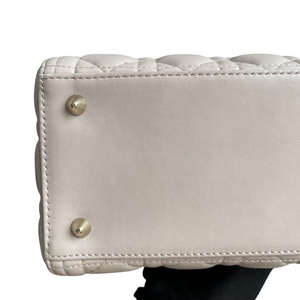 Lady Dior Medium Pink Lambskin GHW