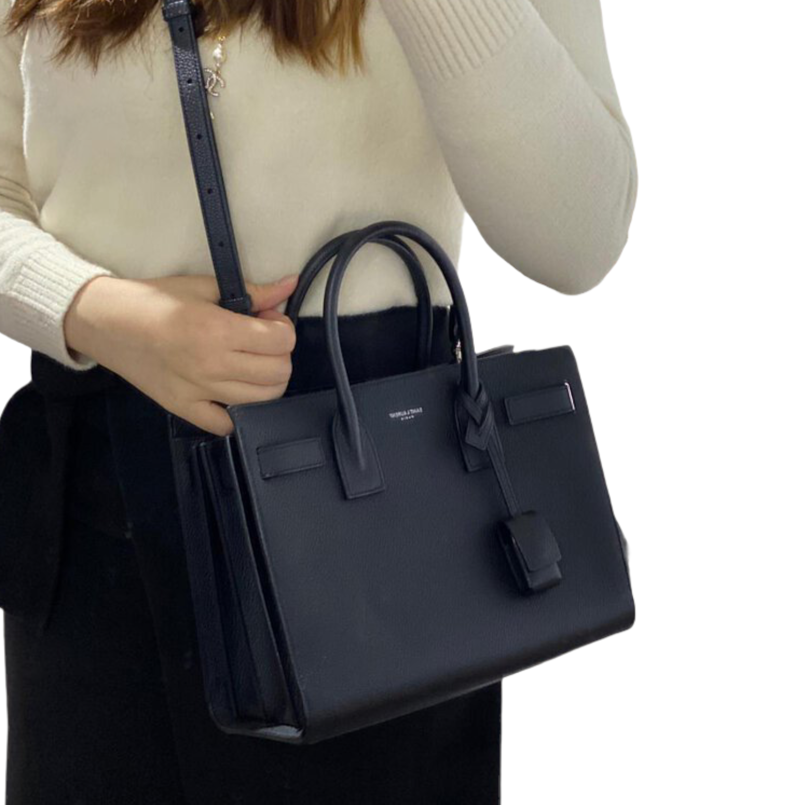 Classic sac de jour baby in grained leather clearance