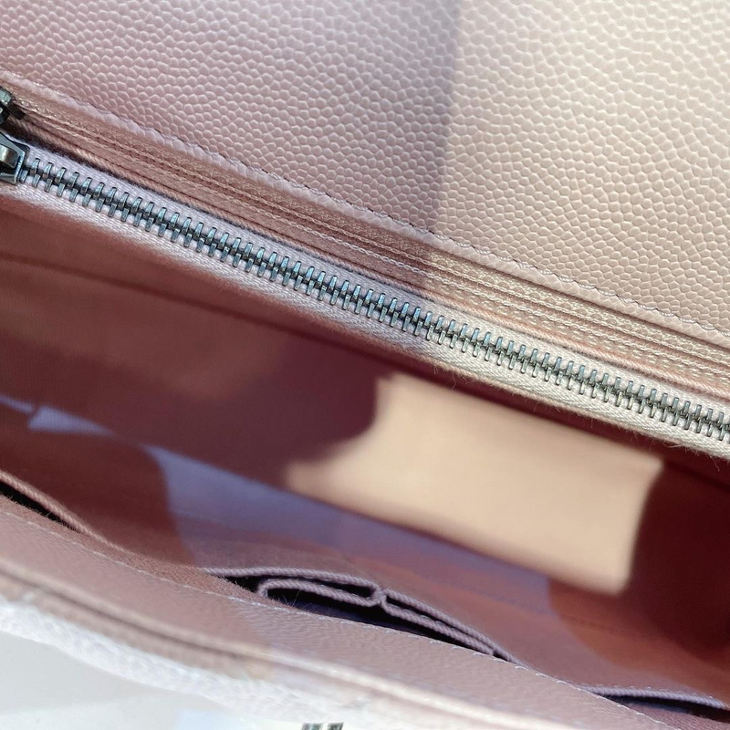 Medium Coco Handle Flap Pink RHW