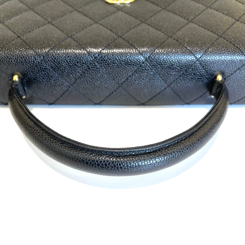 Vintage Kelly in Black Caviar Leather with 24k GHW