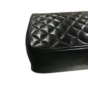 Vintage Flap Lambskin Black GHW