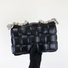 Chain Cassette Bag Leather Black SHW