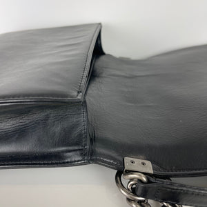 Large Le Boy Quilted Calfskin Black RHW
