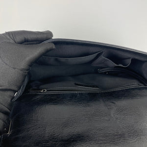 Large Le Boy Quilted Calfskin Black RHW
