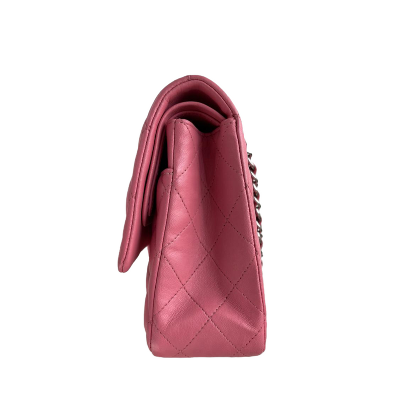 Classic Double Flap Medium Bag Pink SHW