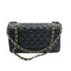 Classic Flap Medium Lambskin Black GHW