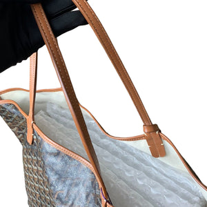 Goyard Saint Louis PM Black Brown Canvas
