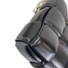 Chain Cassette Bag Leather Black SHW