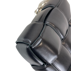 Chain Cassette Bag Leather Black SHW