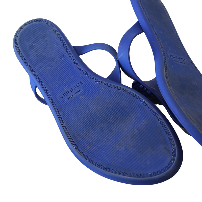 Medusa Flip Flop Sandals Blue 37