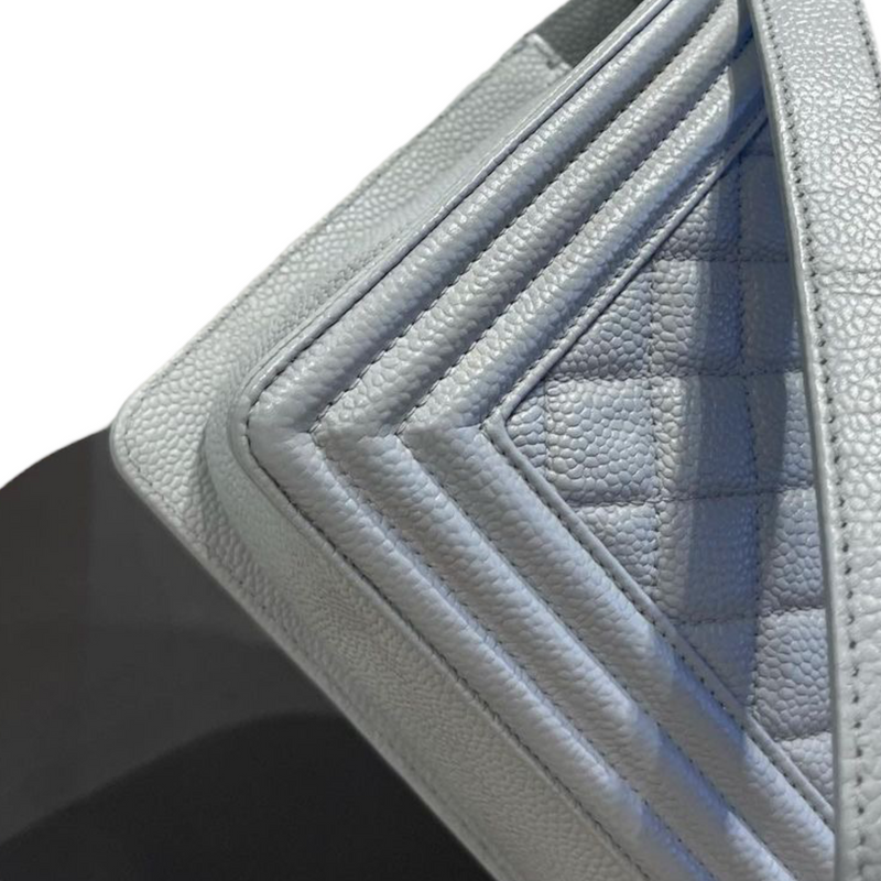 Boy Old Medium Caviar Light Grey SHW