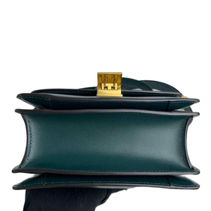 Classic Box Mini Calfskin Dark Green GHW