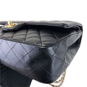 Classic Flap Black Medium Lambskin GHW