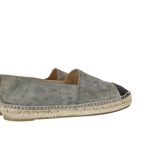 Espadrilles Green Black Toe Cap 37