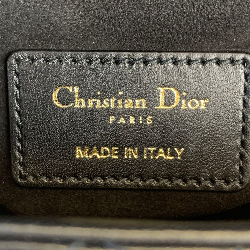 Lady Dior Lambskin Medium Black GHW