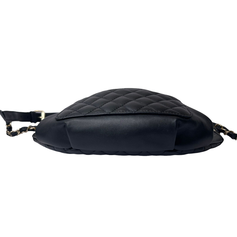 Belt Bag Calfskin Black LGHW