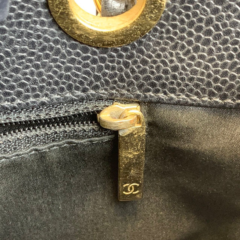 PST Tote Caviar Black GHW