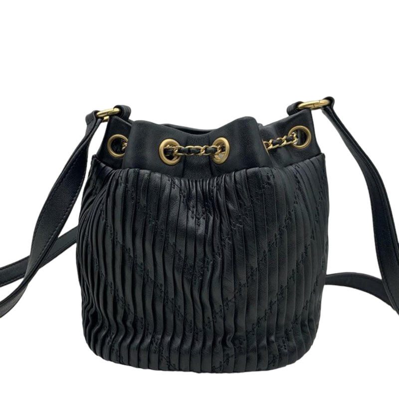 Chanel Coco Pleats Hobo Crossbody