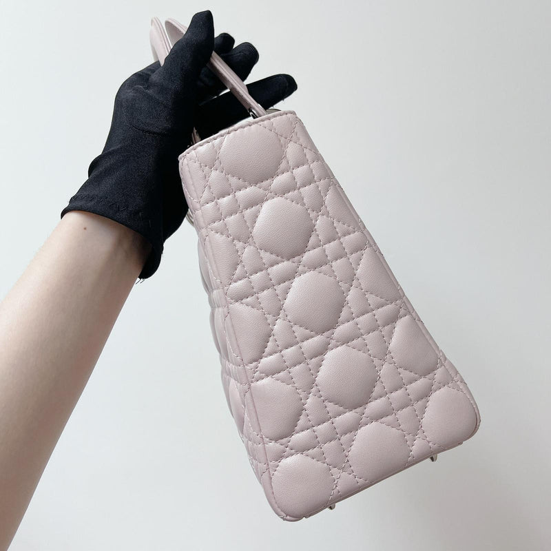 Lady Dior Medium Lambskin Pink SHW