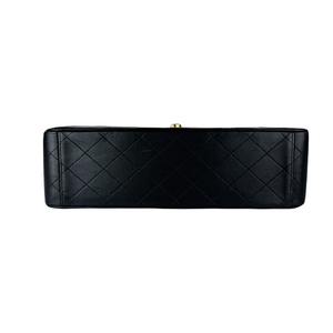 Jumbo XL Flap Lambskin Leather Black GHW