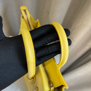 Nano Luggage Leather Citron GHW