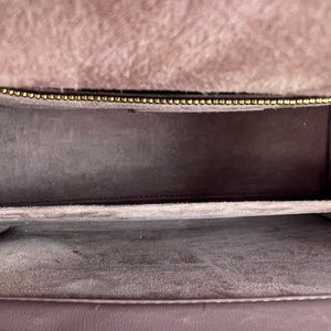 Lady Dior Lambskin Medium Taupe Flap GHW