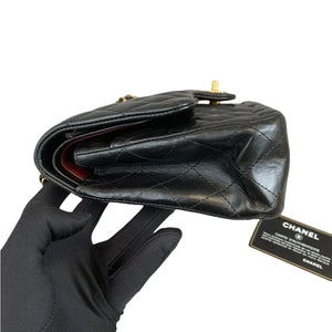Classic Flap Black Medium Lambskin GHW