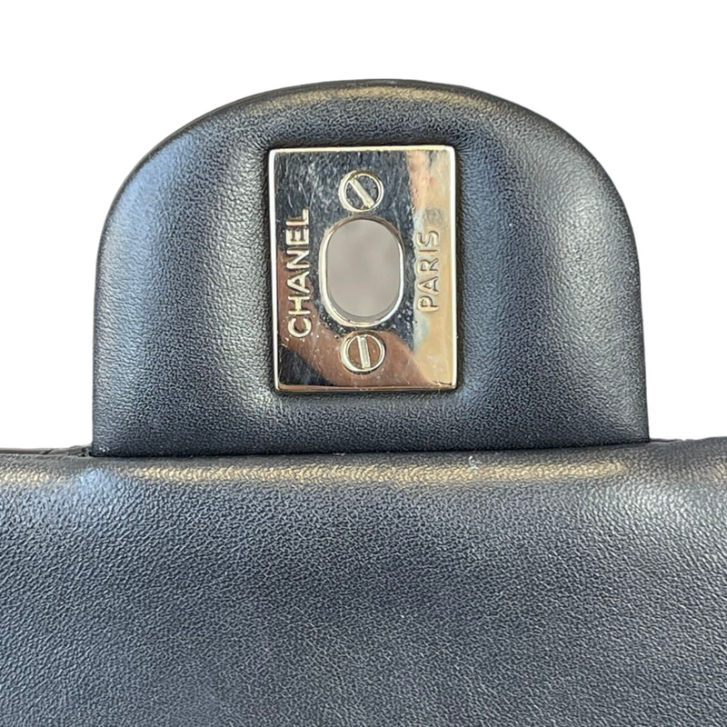 Classic Patent Mini Square Black SHW