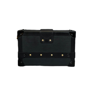 Petite Malle Trunk Chest Black GHW