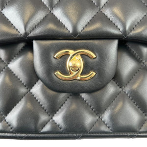 Classic Double Flap Jumbo Lambskin Black GHW