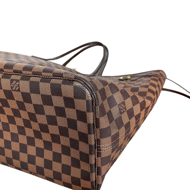 Louis Vuitton Damier Ebene Canvas Neverfull GM Bag Louis Vuitton