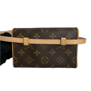 Monogram Florentine Pochette Canvas Brown GHW