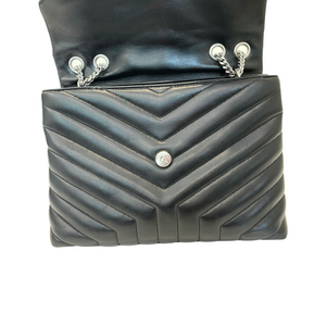 LouLou Medium Matelassé Black SHW