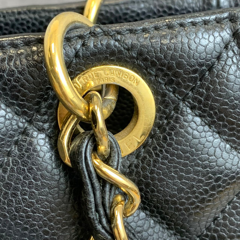 PST Tote Caviar Black GHW