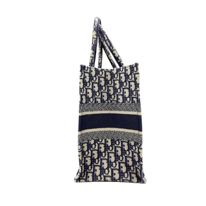 Dior Oblique Small Book Tote Blue