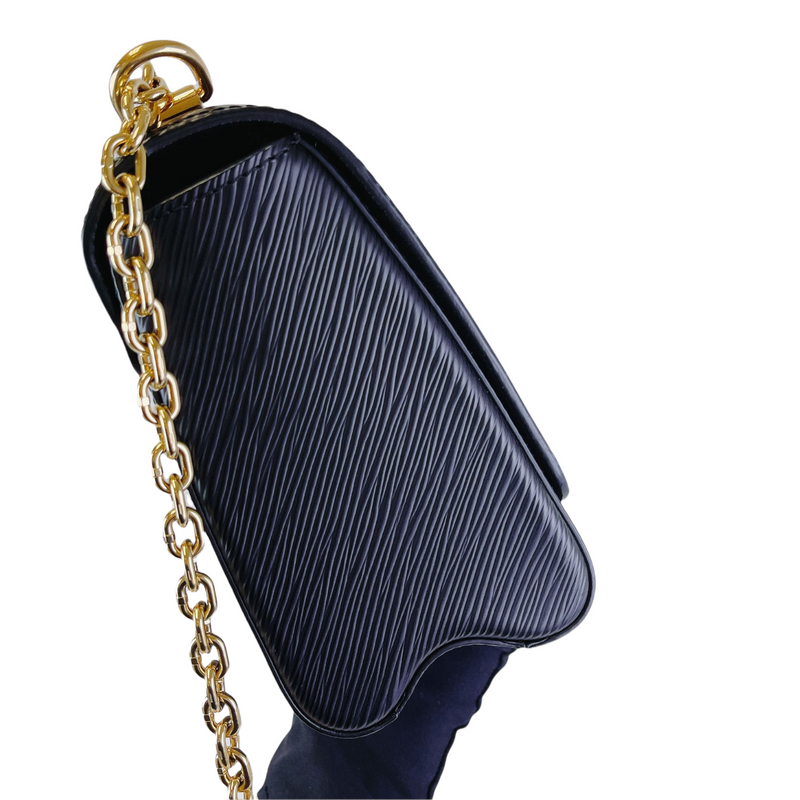 Twist Epi Leather MM Black GHW