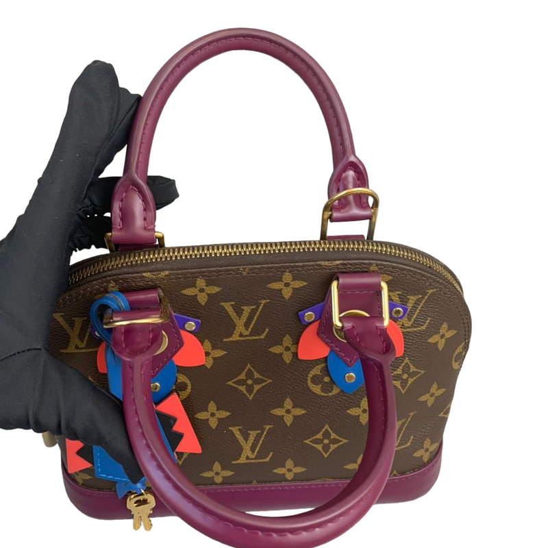 Louis Vuitton Limited Edition Purple Totem Monogram Canvas