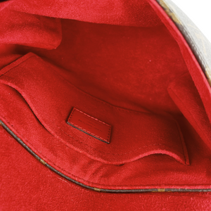Locky BB Monogram Canvas Brown/Red GHW